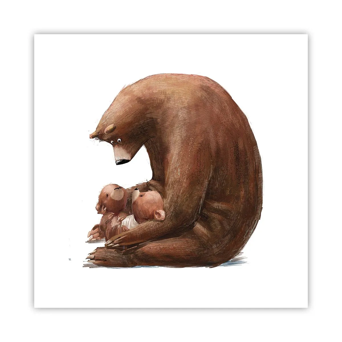 Affiche - Poster - Faites de beaux rêves les enfants - 50x50 cm