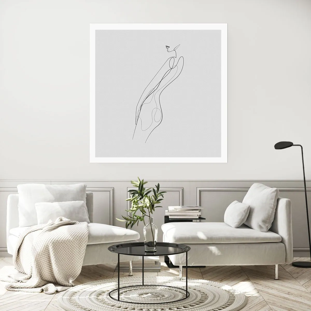 Affiche - Poster - Juste une promesse - 40x40 cm