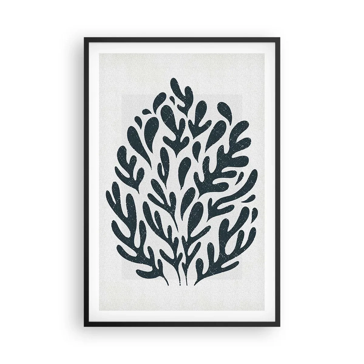 Affiche dans un cadre noir - Poster - Formes de la nature - 61x91 cm