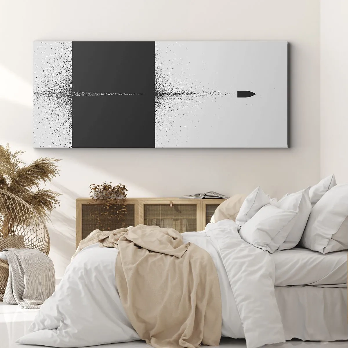 Impression sur toile - Image sur toile - Droit au but - 100x40 cm