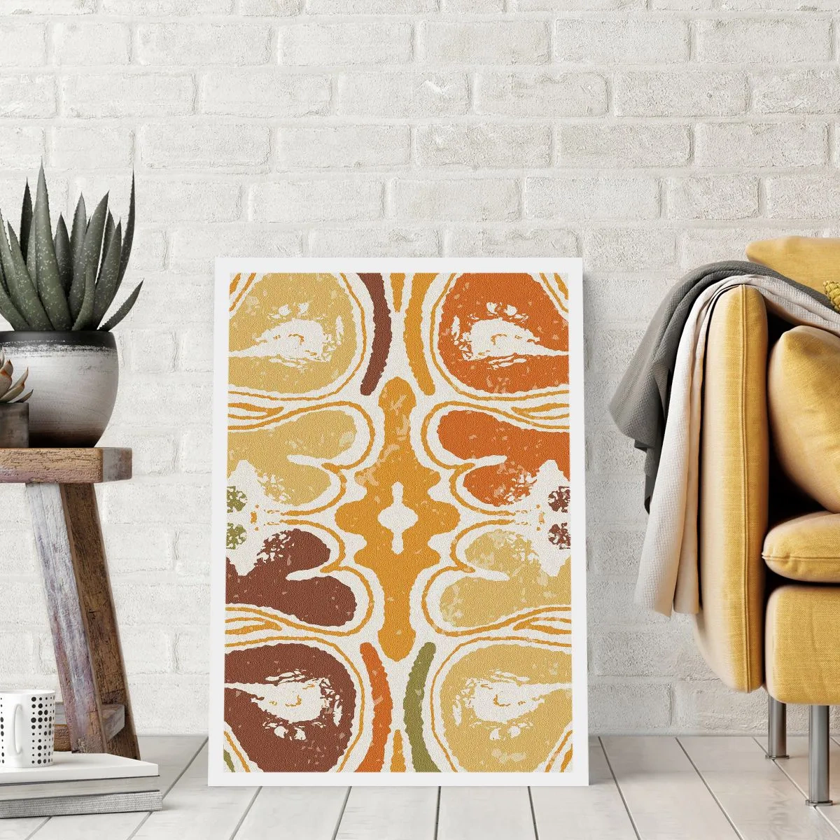 Affiche - Poster - Abstraction sentimentale - 40x50 cm