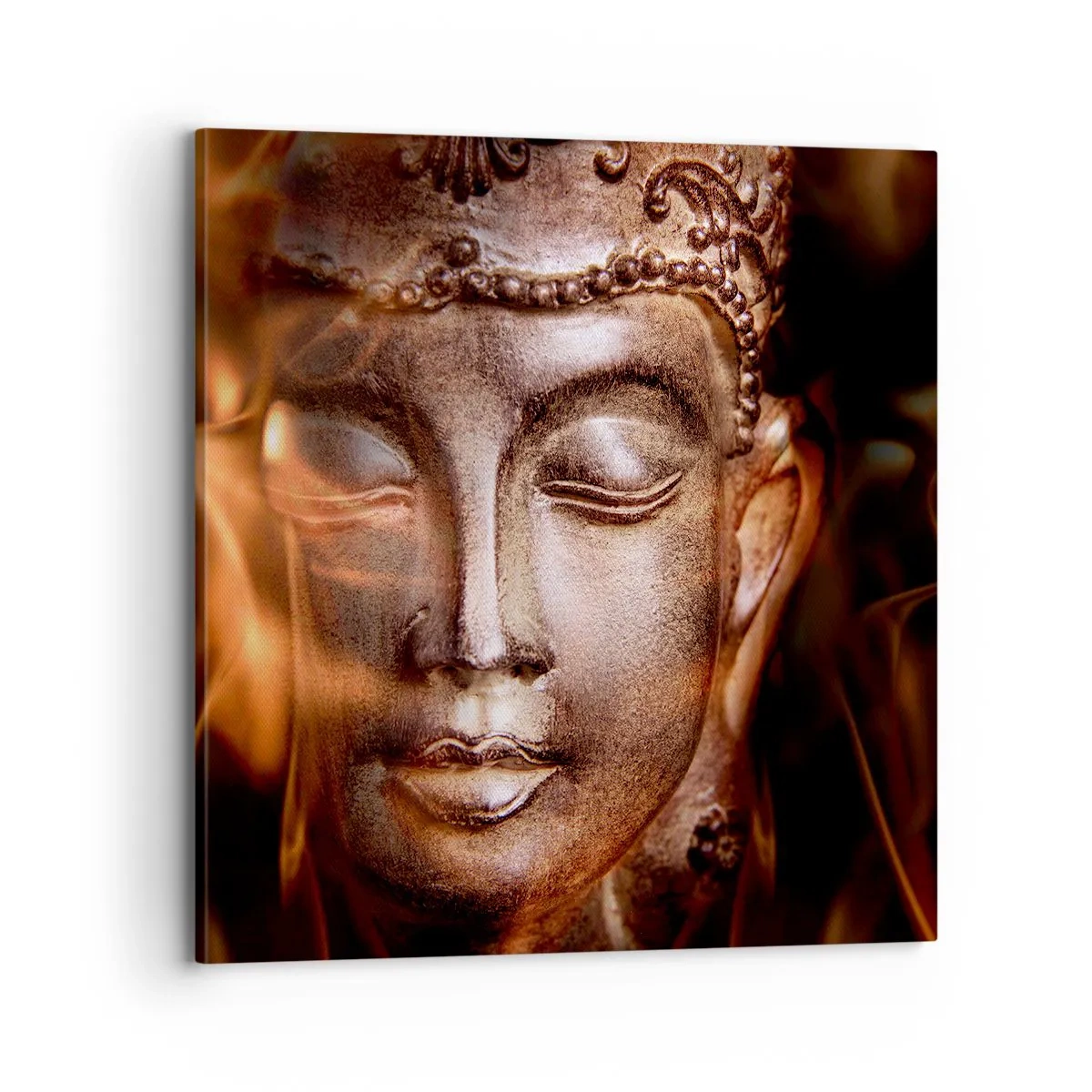 Impression sur toile - Image sur toile - Il n'existe qu'ici et maintenant - 70x70 cm