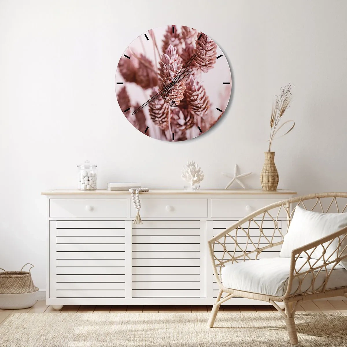 Horloge murale - Pendule murale - Apparemment discret - 30x30 cm