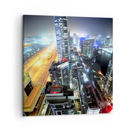 Impression sur toile - Image sur toile - Un miracle dans le désert - 60x60 cm