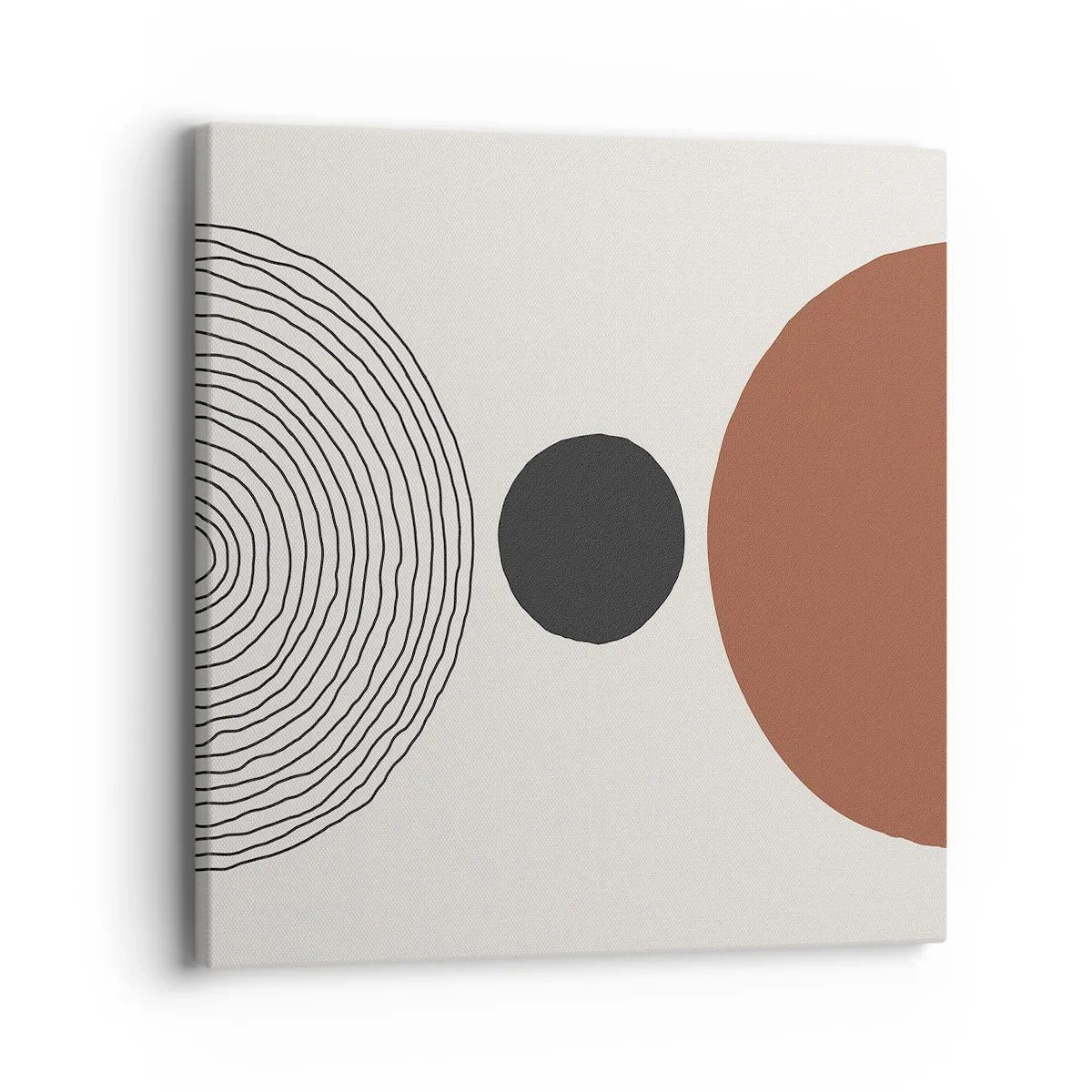 Impression sur toile - Image sur toile - Au centre de l'attention - 40x40 cm