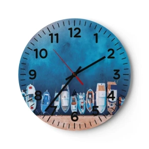 Horloge murale - Pendule murale - En une seule fois - 40x40 cm