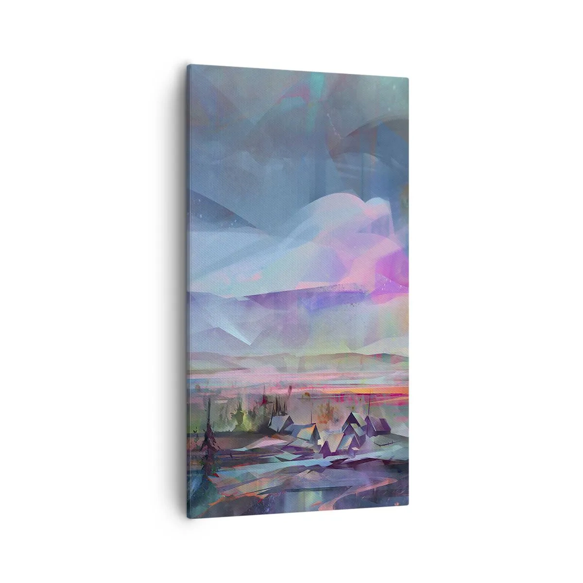 Impression sur toile - Image sur toile - Sous un ciel bienveillant - 55x100 cm