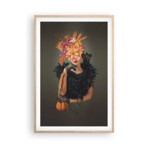 Affiche dans un chêne clair - Poster - Sort de sorcière - 61x91 cm