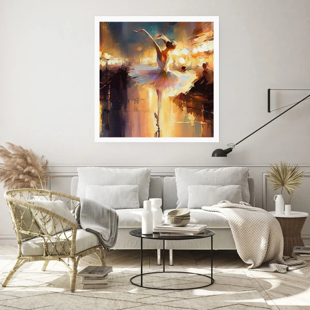 Affiche - Poster - Miracle dans la rue - 30x30 cm