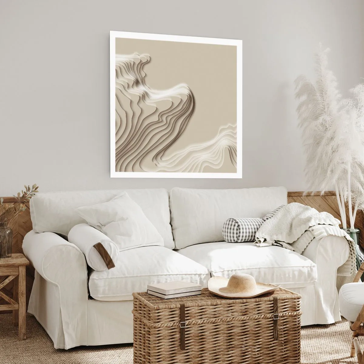 Affiche - Poster - Topographie artistique - 40x40 cm