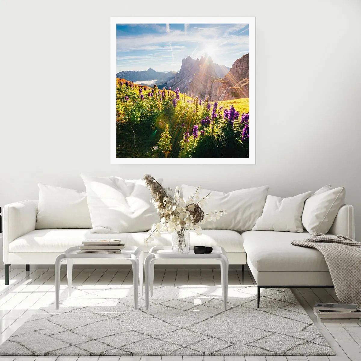 Affiche - Poster - La vie secrète des herbes - 60x60 cm