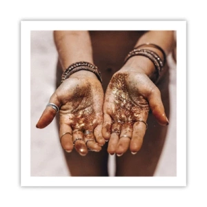 Affiche - Poster - Un don pour vous - 60x60 cm