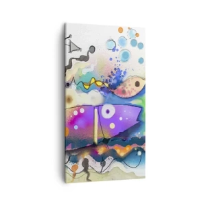 Impression sur toile - Image sur toile - Sans mots! - 45x80 cm