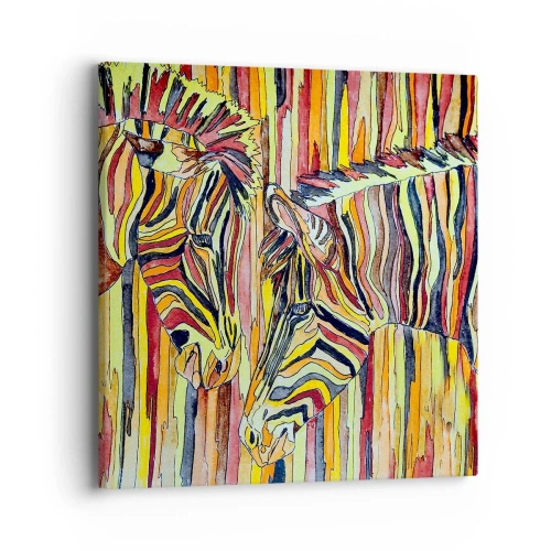 Impression sur toile - Image sur toile - Et donc toi aussi... - 40x40 cm