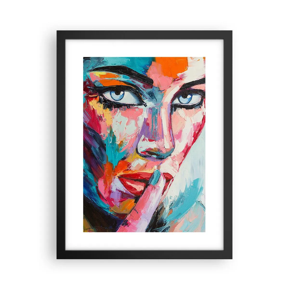 Affiche dans un cadre noir - Poster - Notre premier secret - 30x40 cm