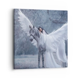 Impression sur toile - Image sur toile - Un moment inspiré - 30x30 cm