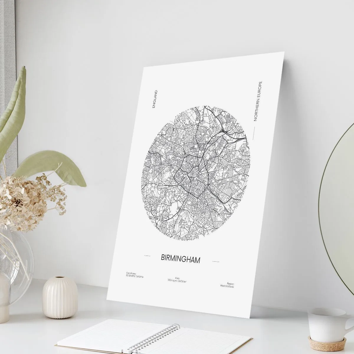 Affiche - Poster - Anatomie de Birmingham - 40x50 cm