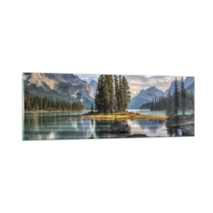 Impression sur verre - Image sur verre - Sous les grandes eaux claires - 90x30 cm