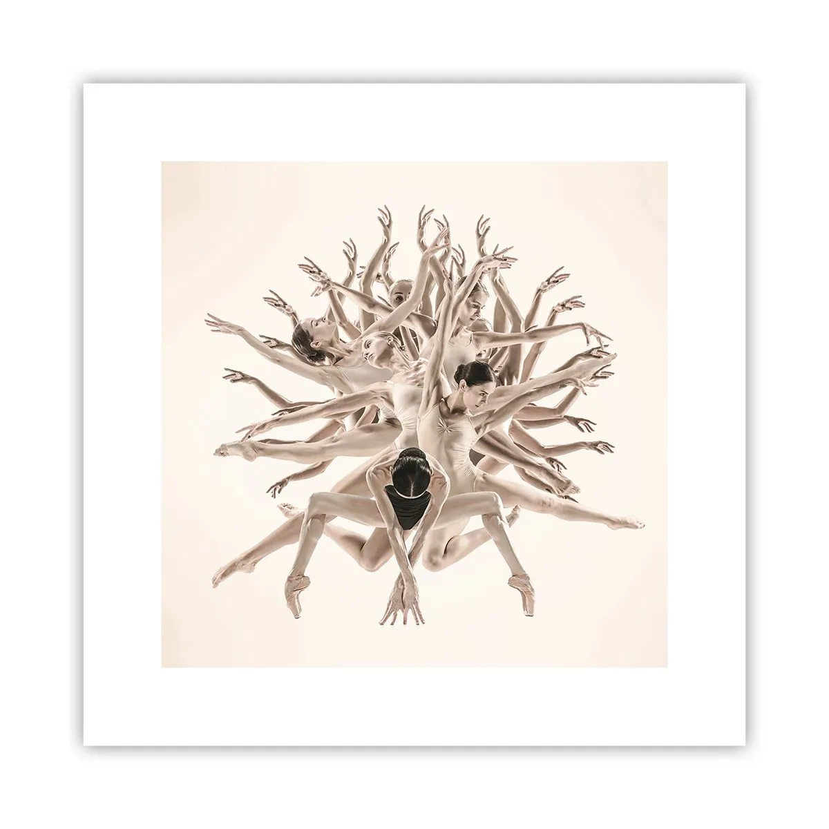Affiche - Poster - S'épanouir en danse - 30x30 cm