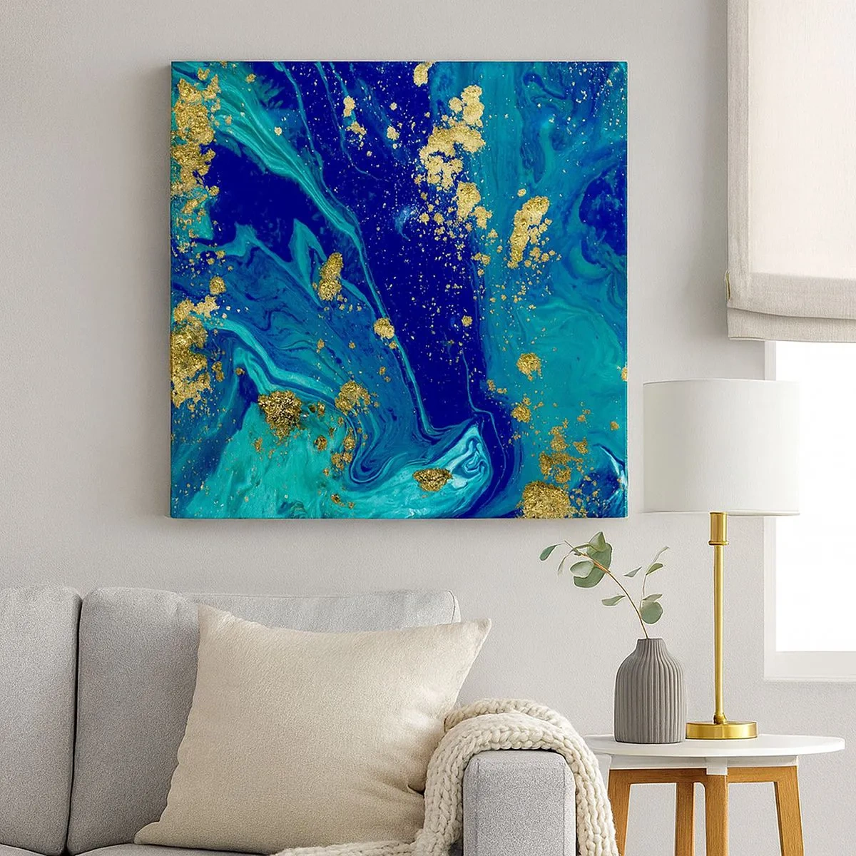 Impression sur toile - Image sur toile - Les pétales du soleil - 30x30 cm