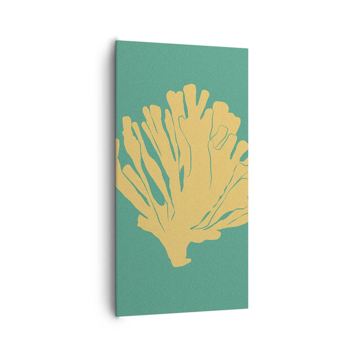 Impression sur toile - Image sur toile - Buisson forestier sous-marin - 65x120 cm