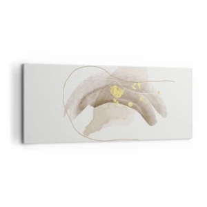 Impression sur toile - Image sur toile - rencontré dans l'espace - 100x40 cm