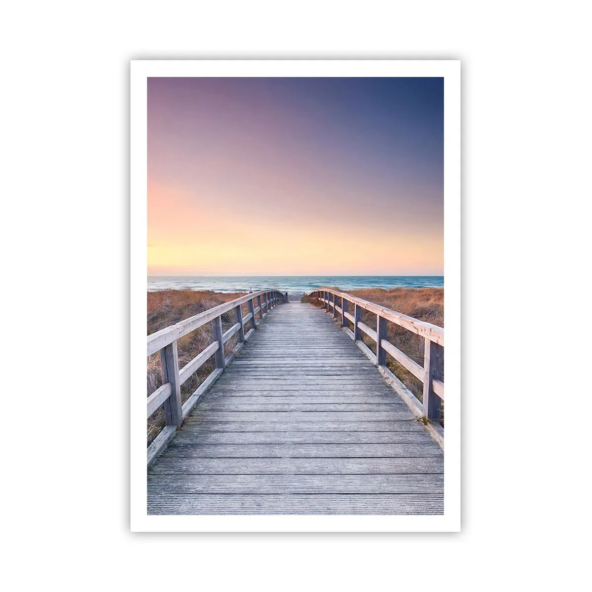 Affiche - Poster - Aurore baltique du soir - 70x100 cm