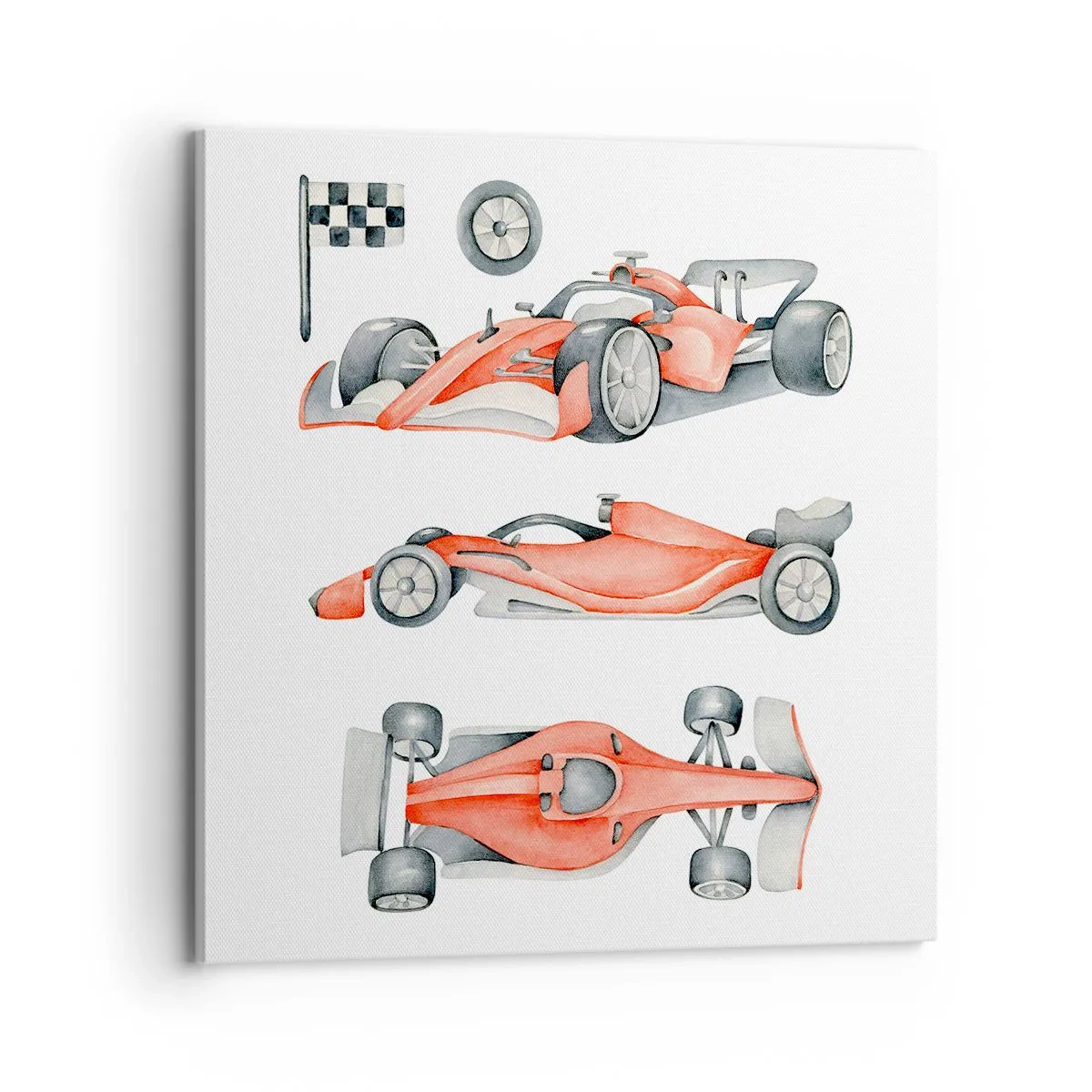 Impression sur toile - Image sur toile - poursuis ton rêve - 70x70 cm