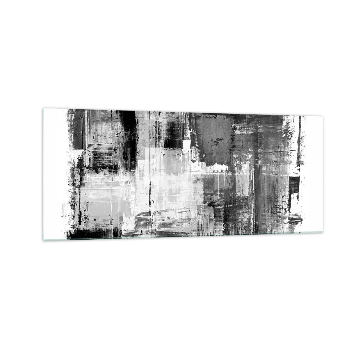 Impression sur verre - Image sur verre - Le gris est beau - 100x40 cm