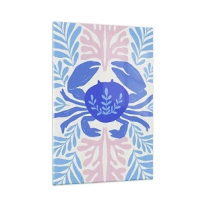 Impression sur verre - Image sur verre - Comme une fleur de mer - 70x100 cm