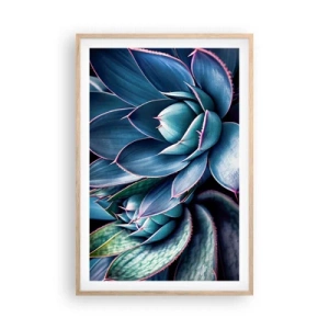 Affiche dans un chêne clair - Poster - Force vital - 61x91 cm