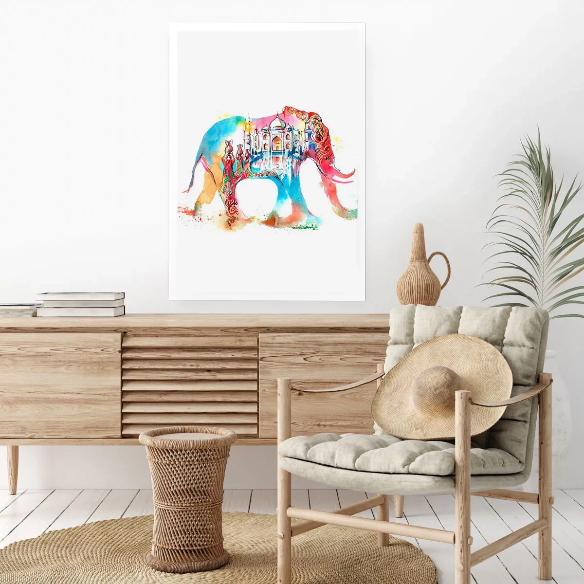 Affiche - Poster - Inde - l'aura de l'amour - 30x40 cm