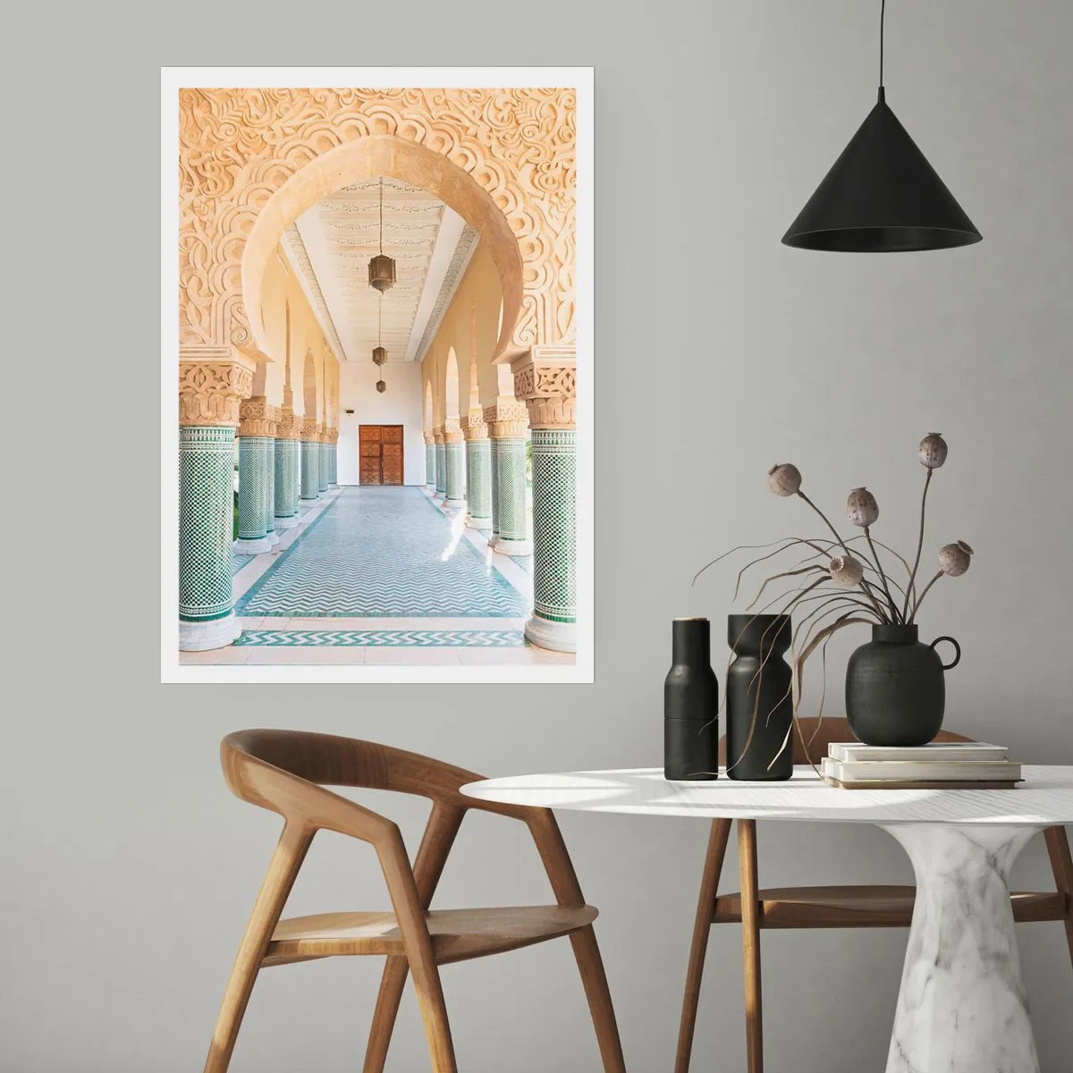 Affiche - Poster - D'après les histoires de Shéhérazade - 30x40 cm