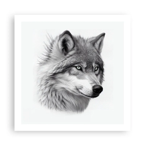 Affiche - Poster - Alpha – sans aucun doute - 60x60 cm