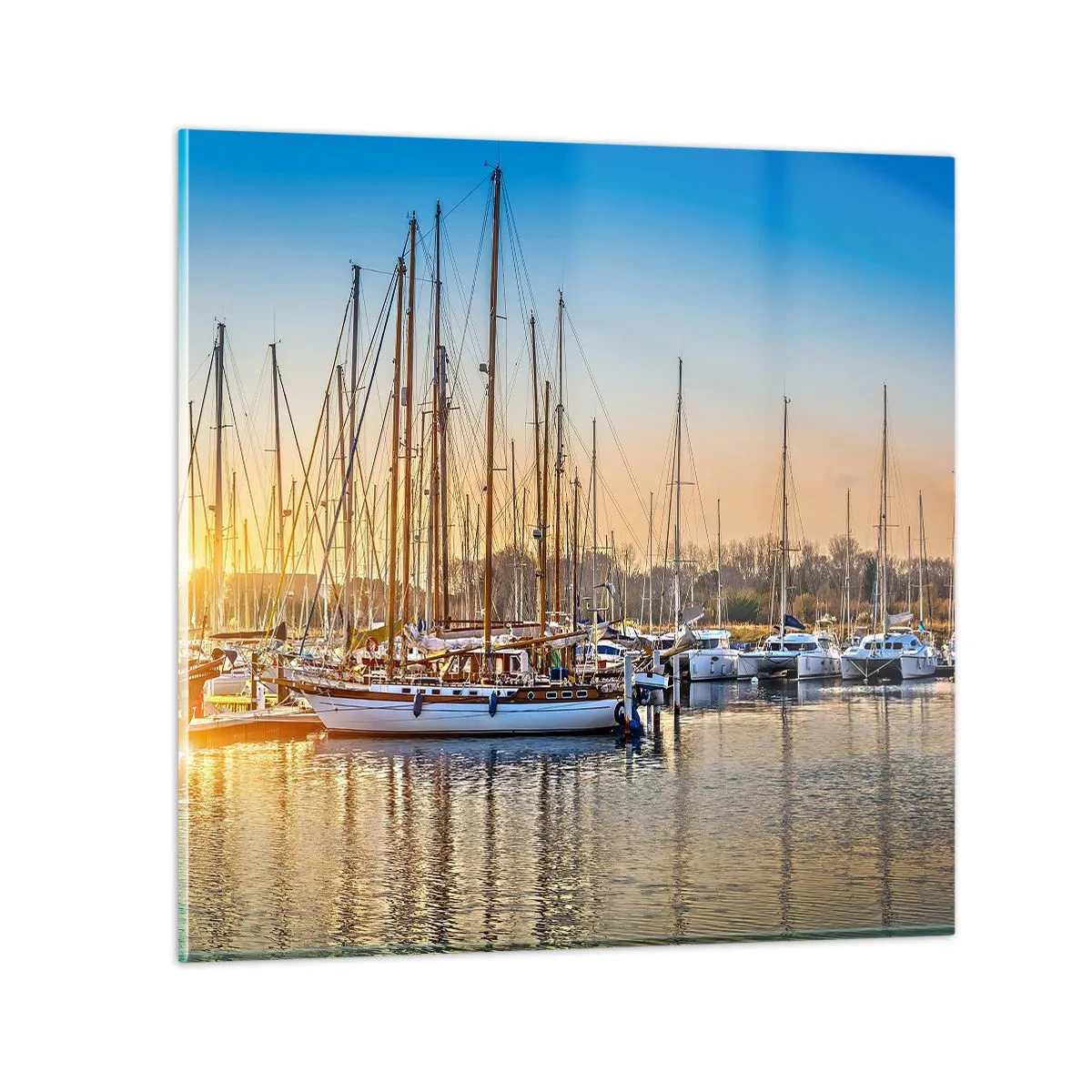 Impression sur verre - Image sur verre - Le vent aussi doit dormir - 30x30 cm