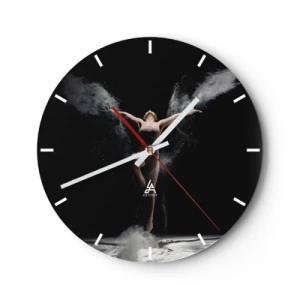 Horloge murale - Pendule murale - Les elfes existent - 40x40 cm