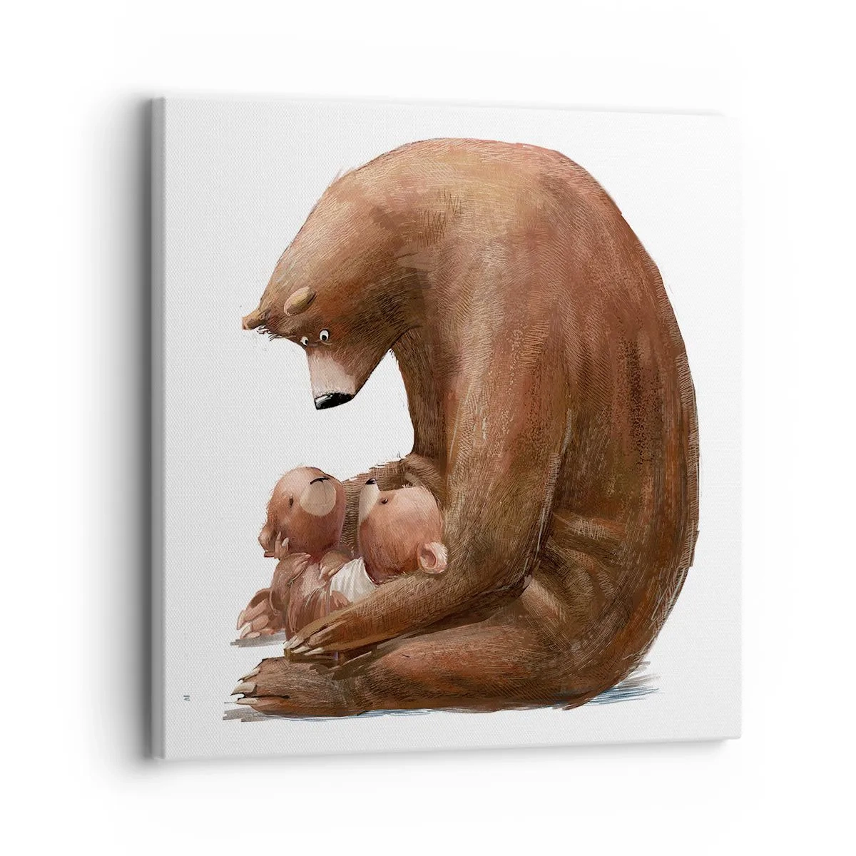 Impression sur toile - Image sur toile - Faites de beaux rêves les enfants - 30x30 cm