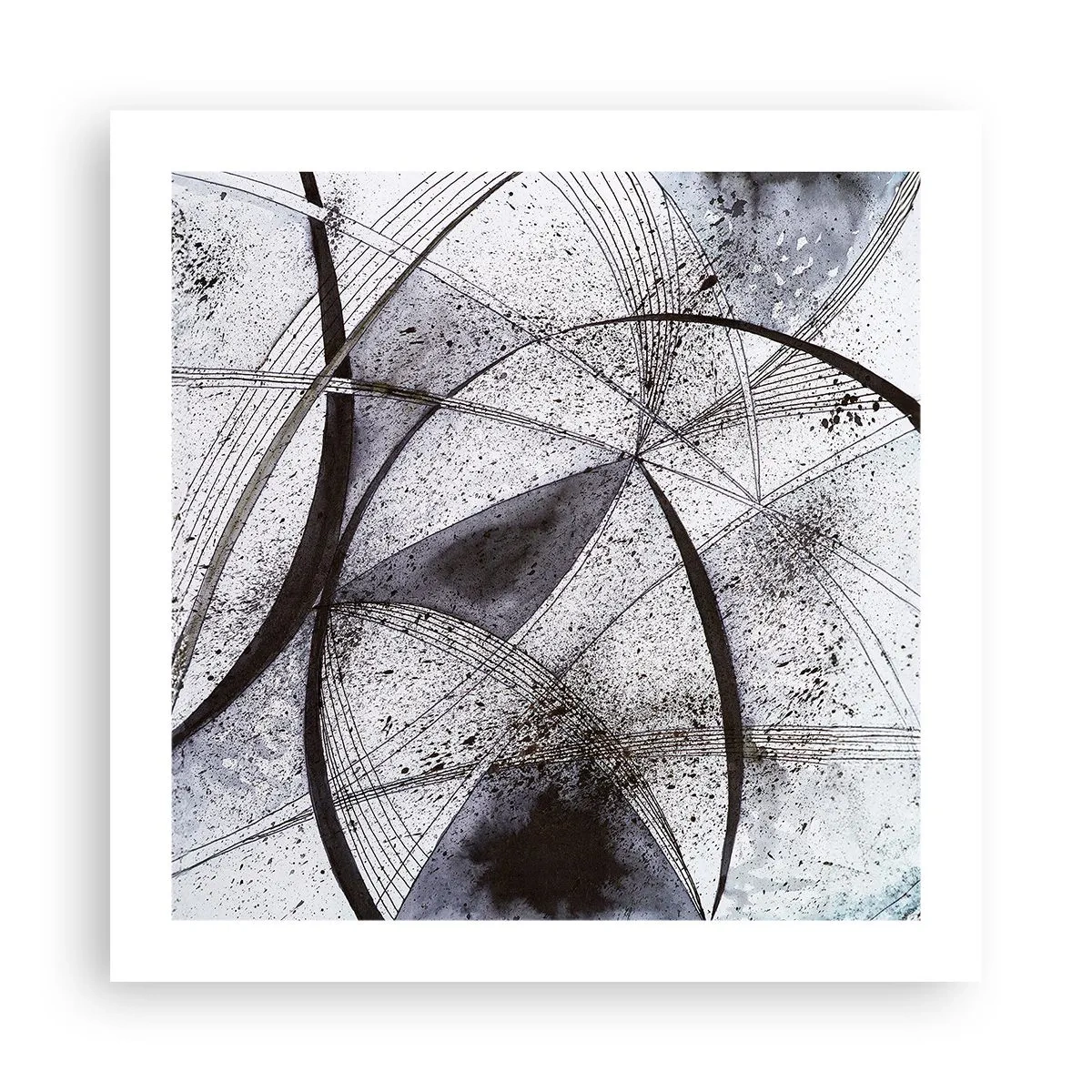 Affiche - Poster - Fantaisie futuriste - 50x50 cm