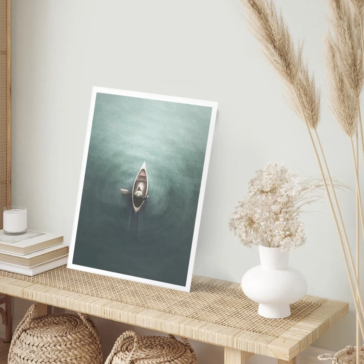 Affiche - Poster - À travers le lac de la lune - 70x100 cm