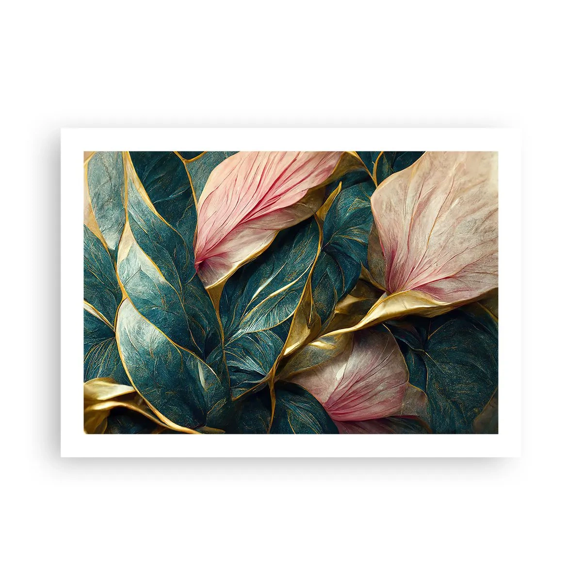 Affiche - Poster - Élégance et style naturels - 70x50 cm