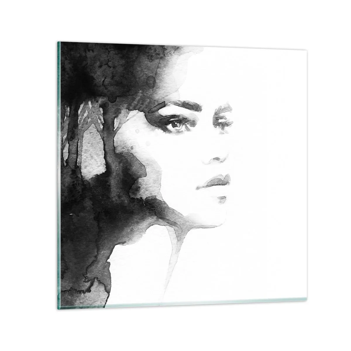 Impression sur verre - Image sur verre - Fait de mystère et de brouillard - 30x30 cm