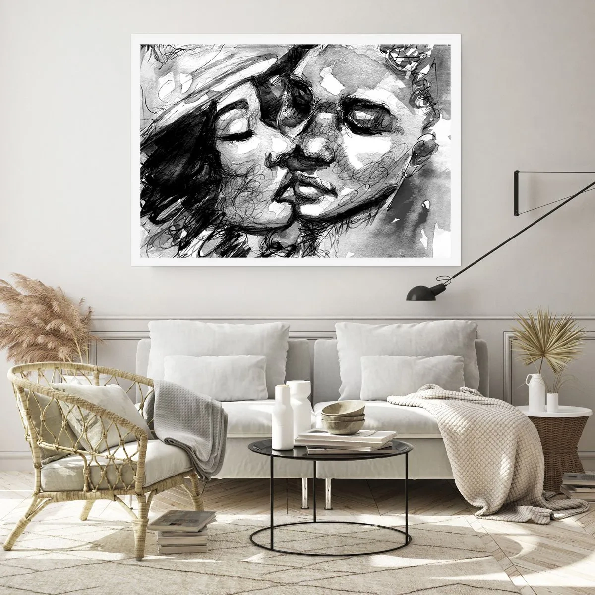 Affiche - Poster - Un moment tendre - 40x30 cm