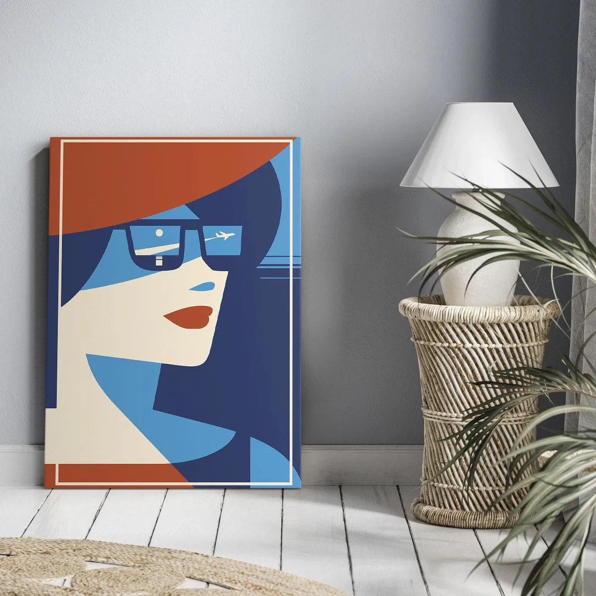 Impression sur toile - Image sur toile - Voyage de vacances - 65x120 cm