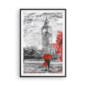 Affiche dans un cadre noir - Poster - Une journée passionnante - 61x91 cm