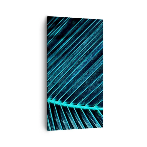 Impression sur toile - Image sur toile - Texture verte - 55x100 cm