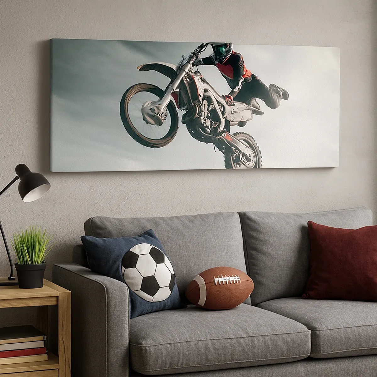 Impression sur toile - Image sur toile - Il n'y a pas de plaisir sans risque - 30x30 cm