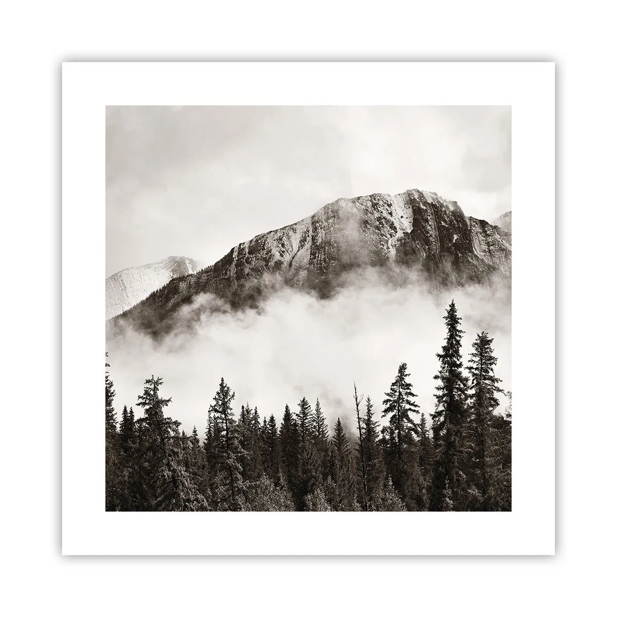 Affiche - Poster - Seigneur de granite - 40x40 cm