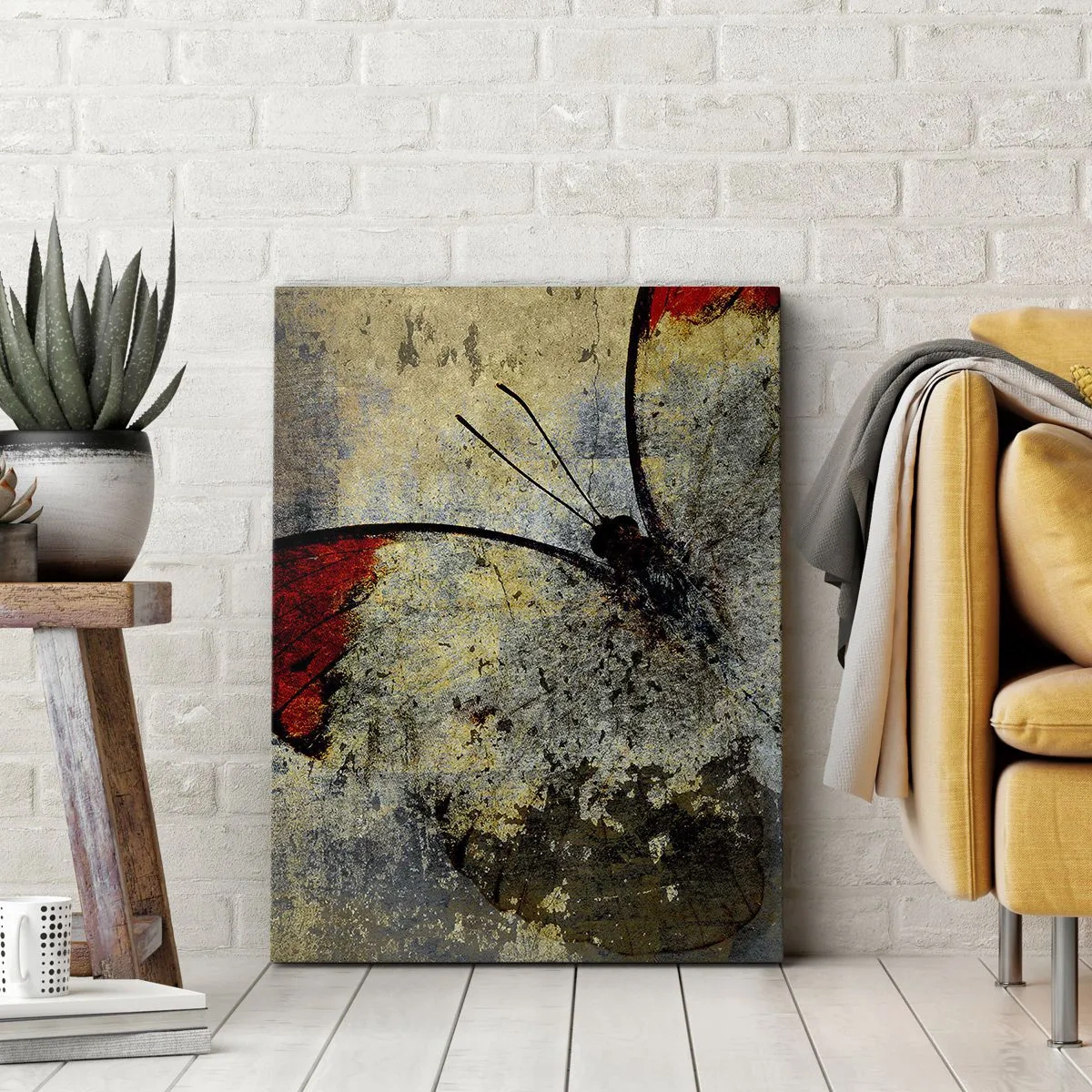 Impression sur toile - Image sur toile - Regarde avant que je disparaisse - 65x120 cm