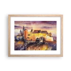 Affiche dans un chêne clair - Poster - Histoire et conte de fées - 40x30 cm