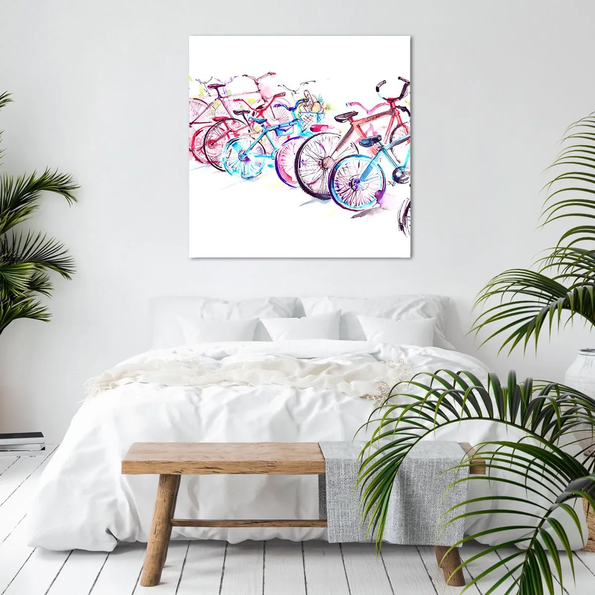 Impression sur toile - Image sur toile - Congrès du club Antymoto - 60x60 cm